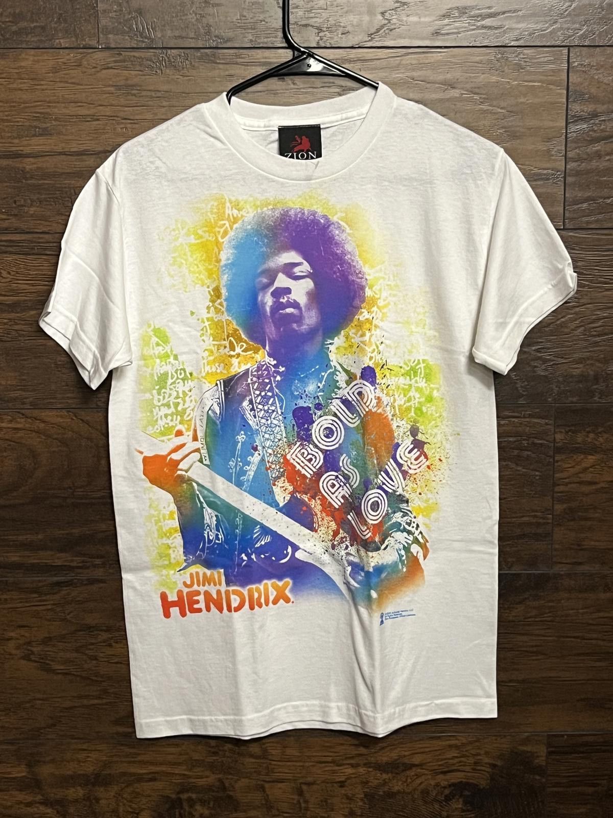 Jimi Hendrix T-shirt Bold As Love Zion Rootswear - S