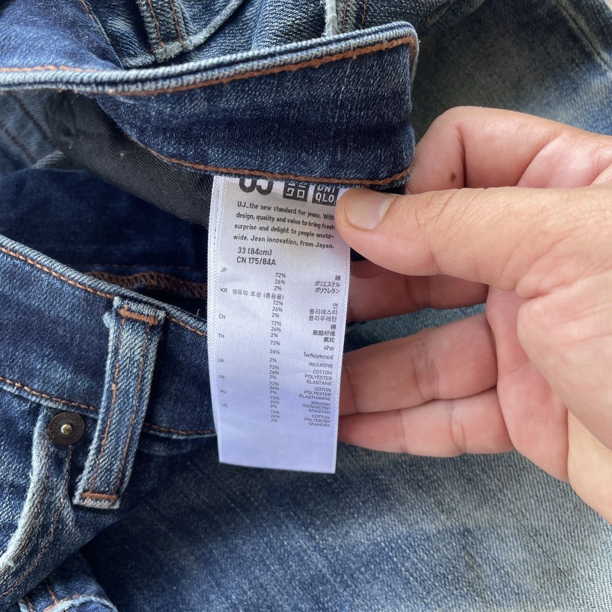 Japanese Brand W34💥 Vintage Japanese Distressed Faded Jeans Denim Pants Size US 34 / EU 50 - 7 Thumbnail