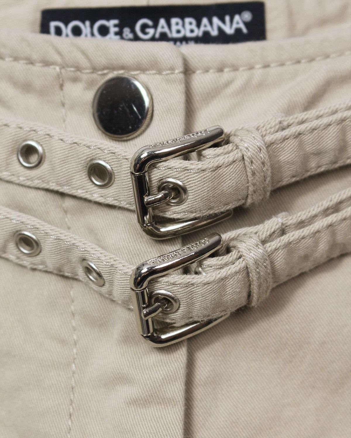 Designer × Dolce & Gabbana 1990S DOLCE GABBANA WOMEN UTILITY PANTS Size 36" / US 14 / IT 50 - 7 Thumbnail
