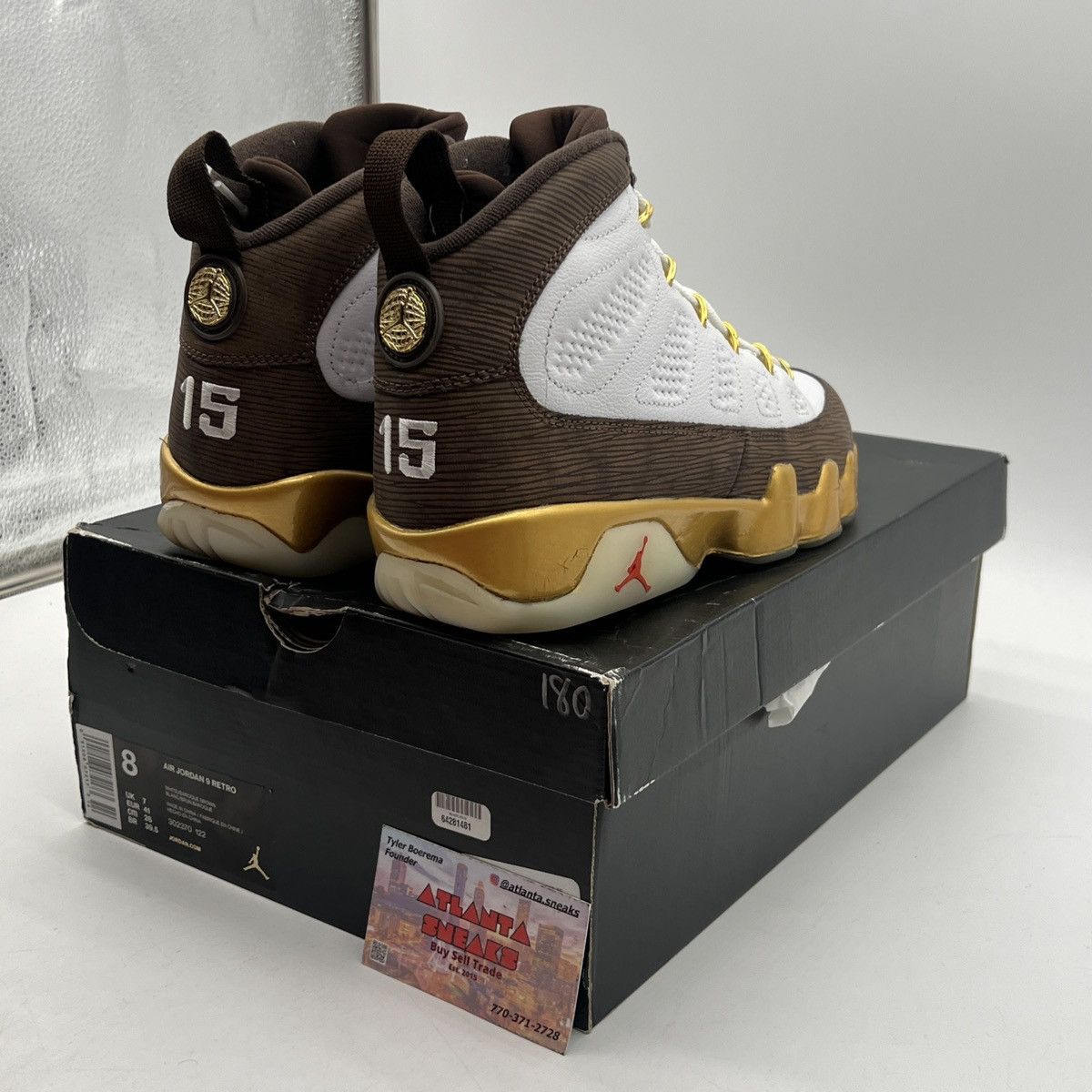 Jordan Brand Air Jordan 9 MOP Melo Size US 8 / EU 41 - 5 Thumbnail