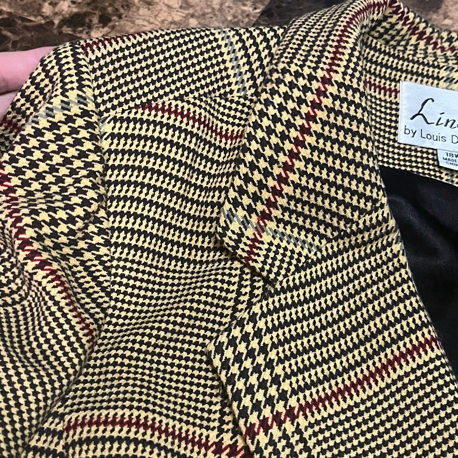 Linea Linea by Louis Dell'Olio plaid blazer Size XXL / US 16-18 / IT 52-54 - 6 Thumbnail