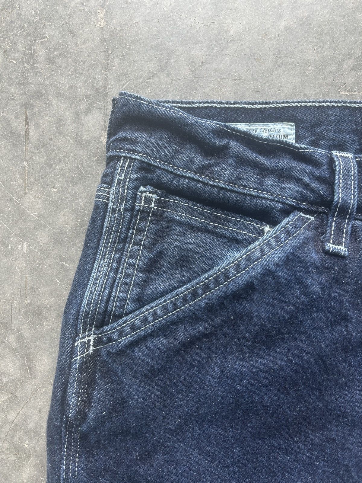 Levi's × Vintage Vintage Y2K Levi’s Carpenter Jeans Dark Wash Size US 29 - 6 Thumbnail