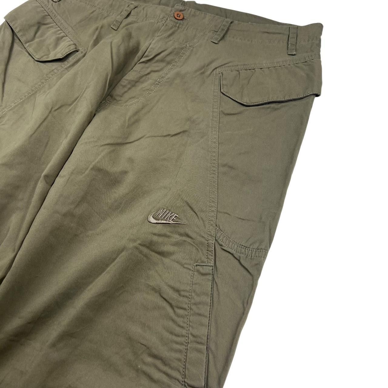 Nike Vintage Nike 2000s Cargo Trousers - Size Medium - Waist: 35” Size US 35 - 3 Thumbnail