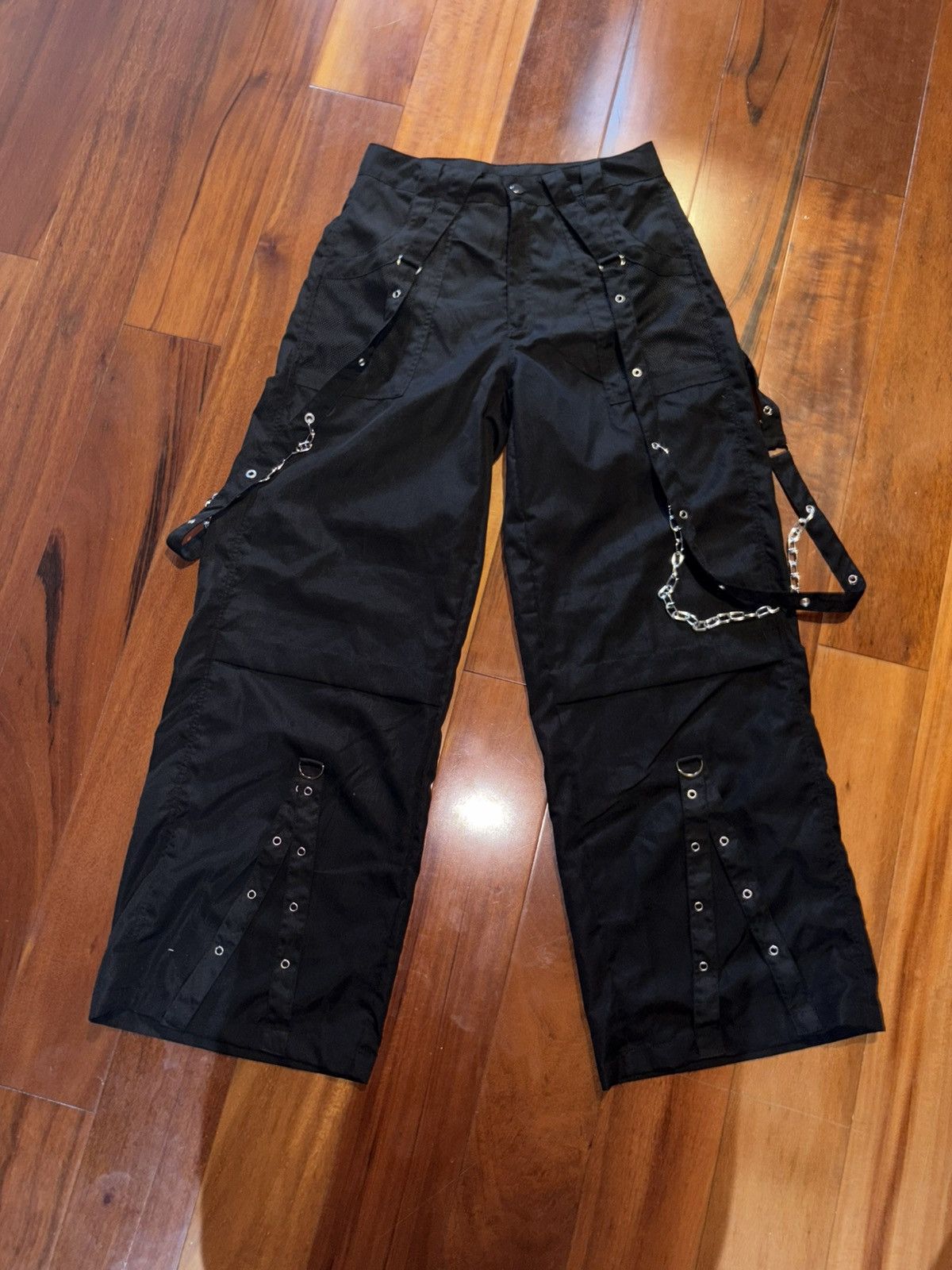 Shein Black Shein Pants Size 29" - 3 Thumbnail