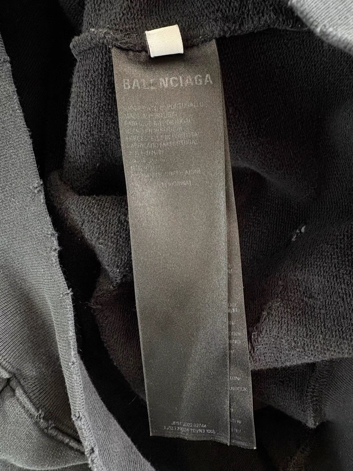Balenciaga BALENCIAGA Embroidered Logo Hoodie K1 Size US L / EU 52-54 / 3 - 4 Thumbnail
