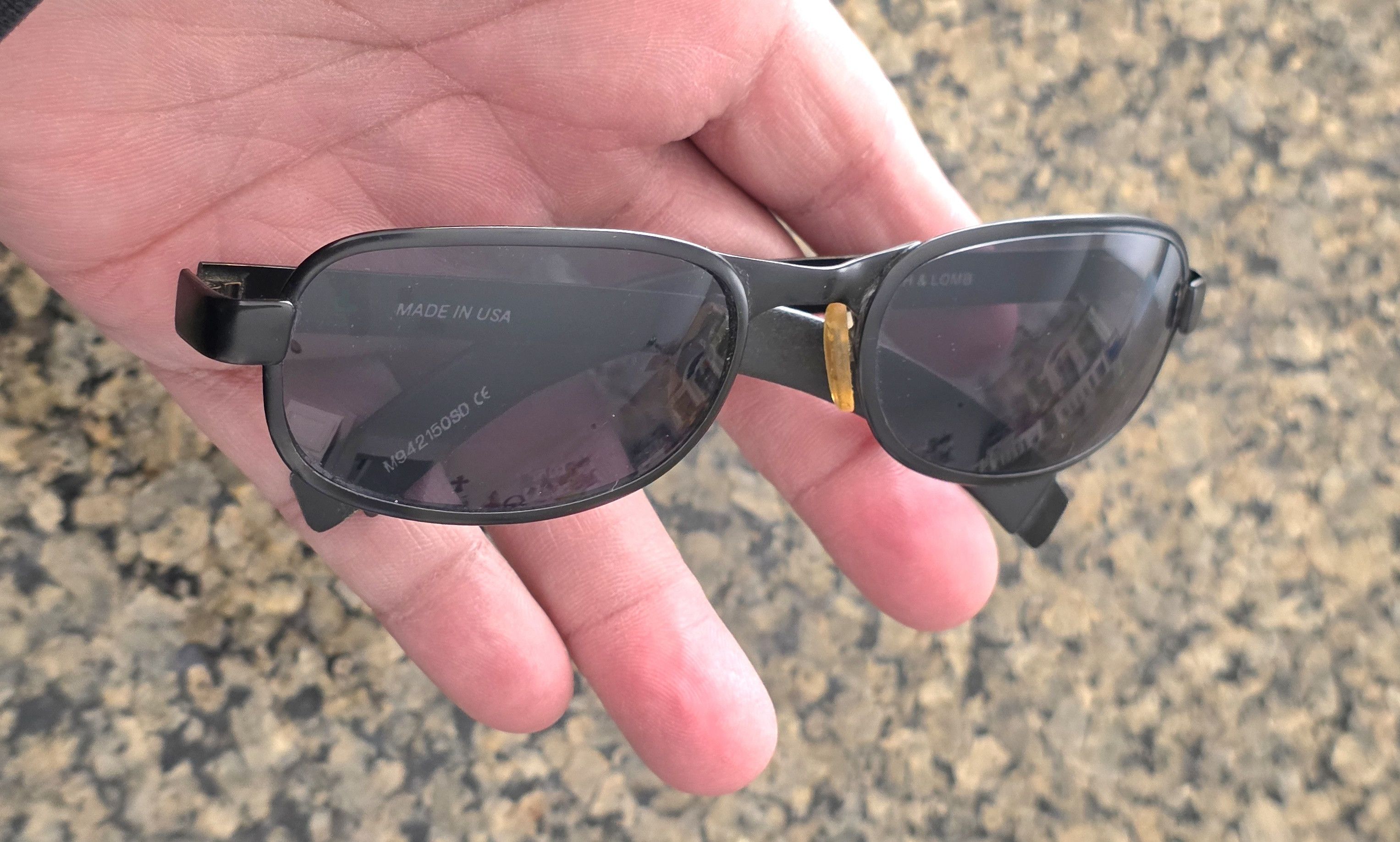 Other Bausch & Lomb True vintage sunglasses Unisex Black metal Size ONE SIZE - 6 Thumbnail