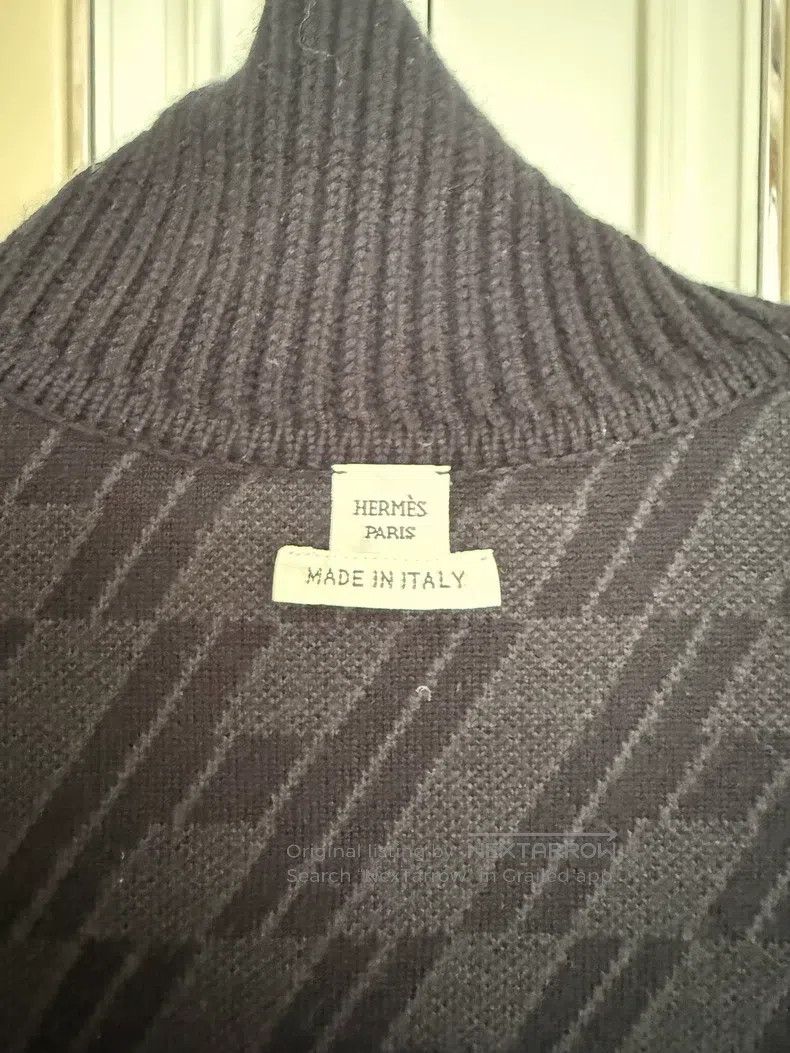 Hermes Hermes Barn Style Reversible Short Wool Jacket Size XS / US 0-2 / IT 36-38 - 5 Thumbnail