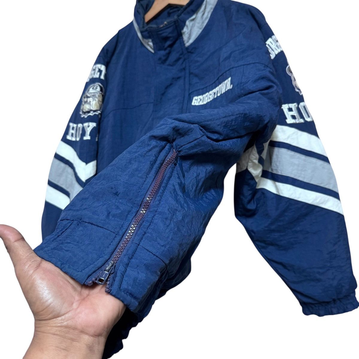 MLB Vintage 90s Starter MLB Georgetown Hoyas Padded Jacket Size US XL / EU 56 / 4 - 8 Thumbnail