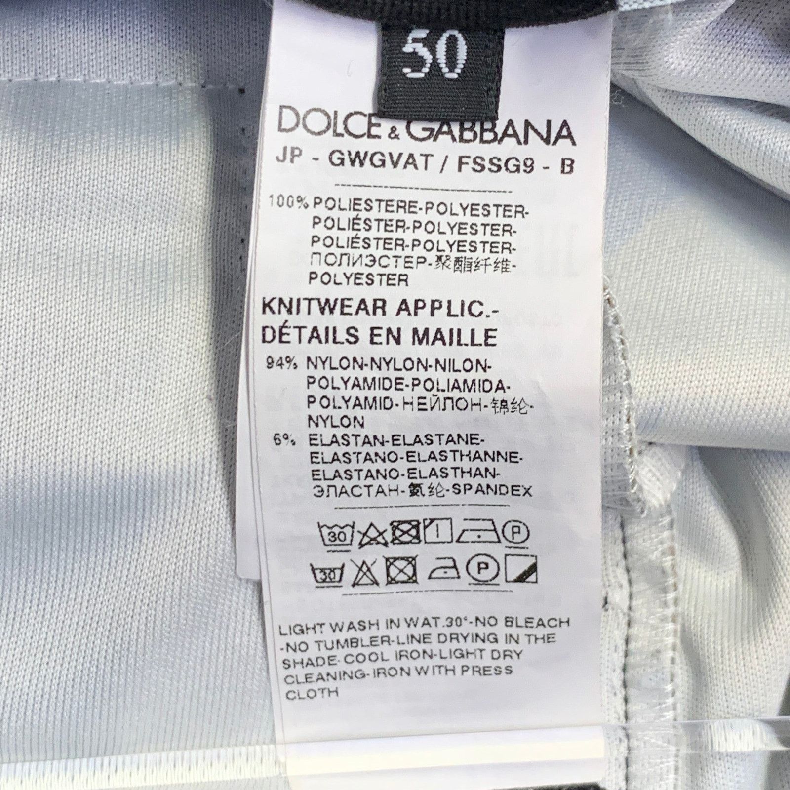 Dolce & Gabbana Size 34 Black Olive Brown Logo Polyester Cargo Casual Pants Size US 34 / EU 50 - 7 Thumbnail
