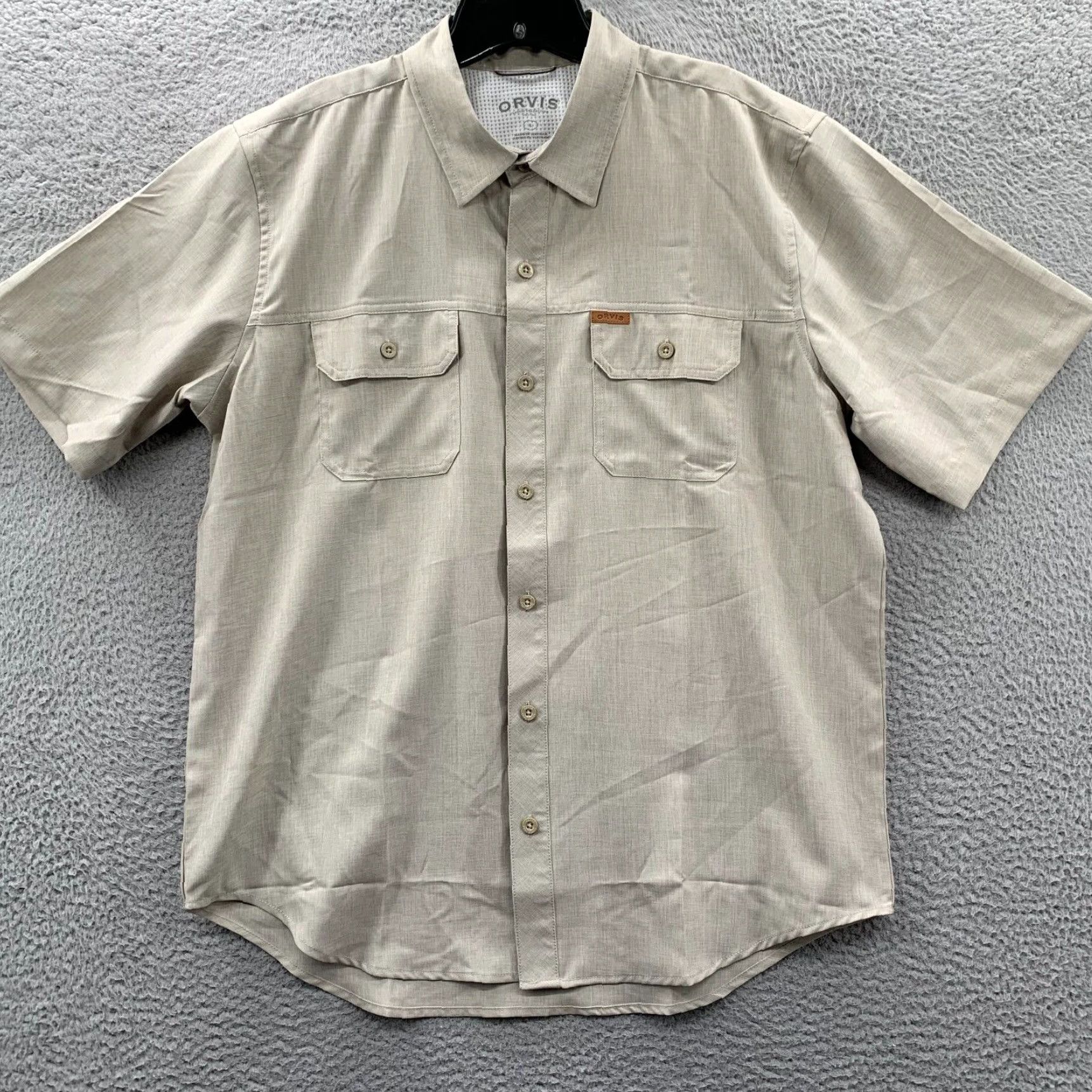 Orvis men's short sleeve woven tech shirt online