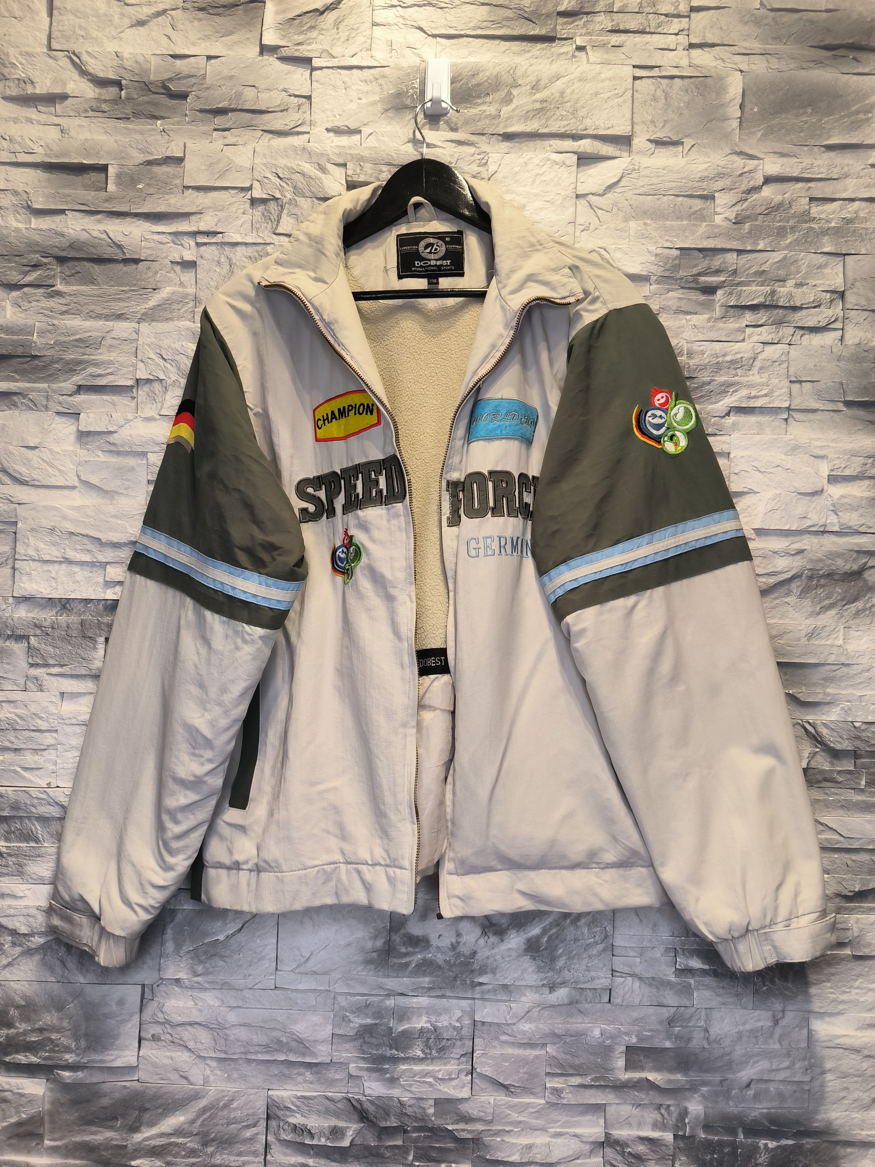 Vintage Speed Force Germany Racing Jacket Champion World Cup Size US S / EU 44-46 / 1 - 1 Thumbnail