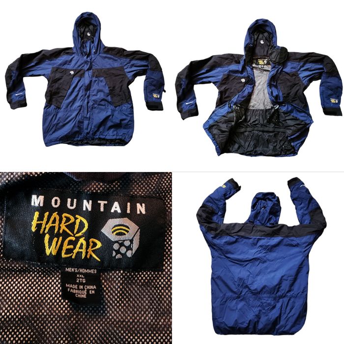 Very Rare Mountain Hardwear Conduit Jacket Rain Outdoor Windbreaker