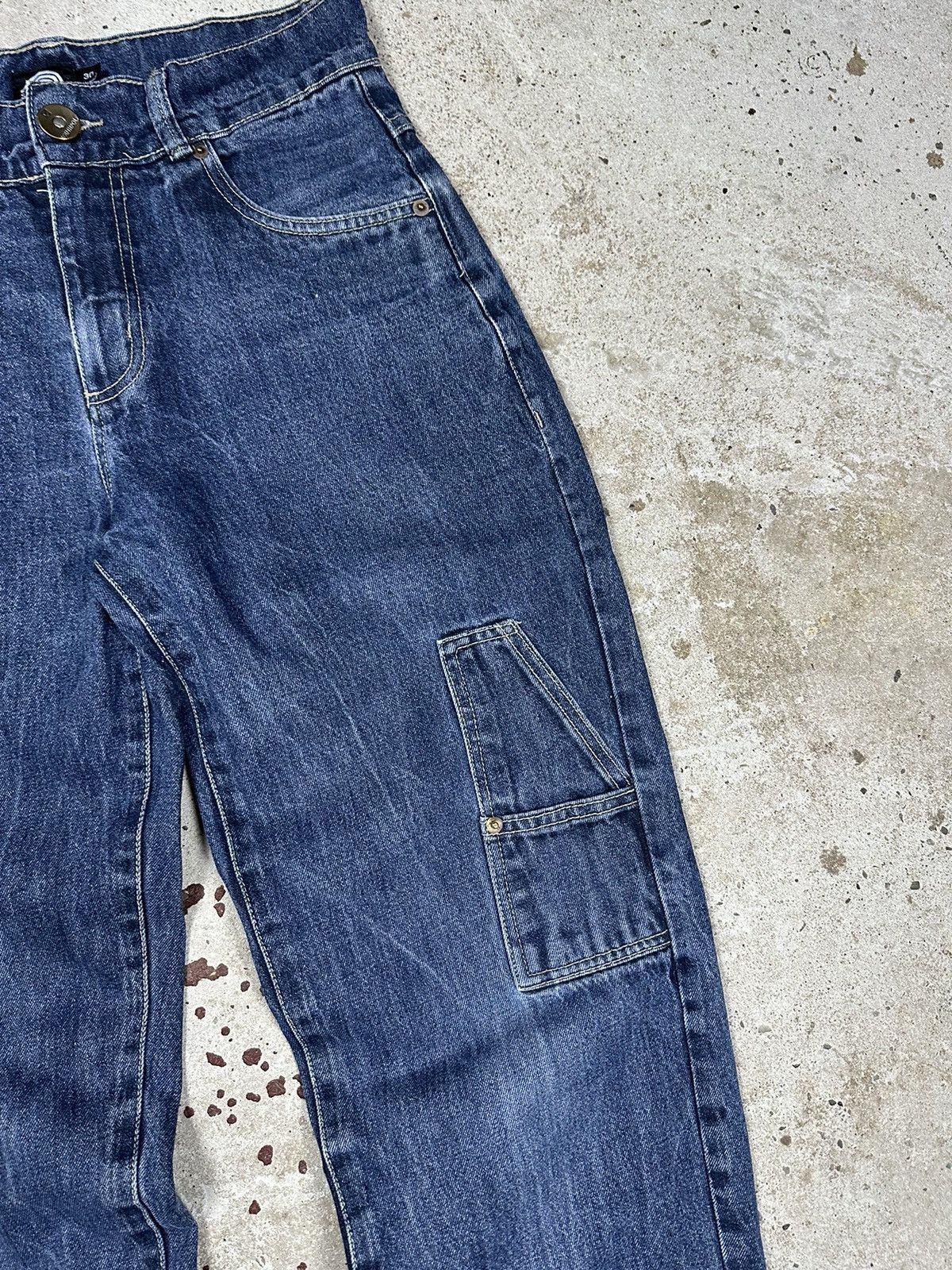 JNCO × Southpole × Vintage Vintage Y2K Southpole Baggy Embroidery Pocket Logo Denim Size US 30 / EU 46 - 5 Thumbnail