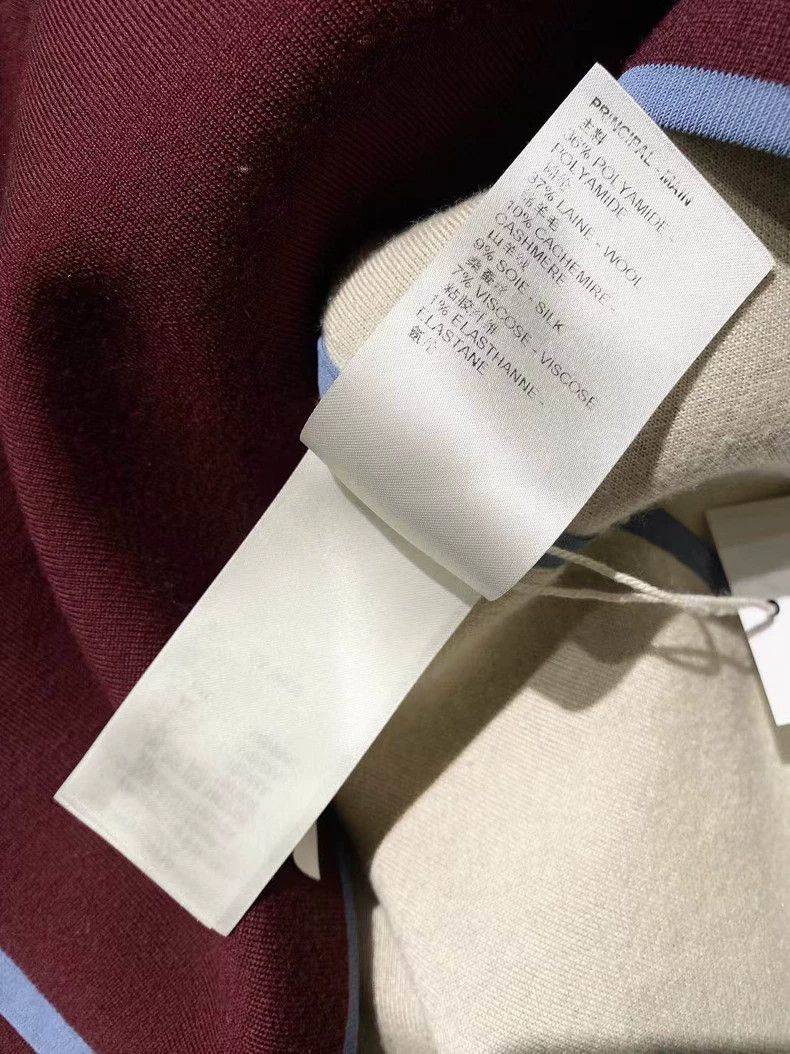 Louis Vuitton Louis Vuitton Nylon/sheep wool wine contrast zip-up sweats Size US S / EU 44-46 / 1 - 7 Thumbnail