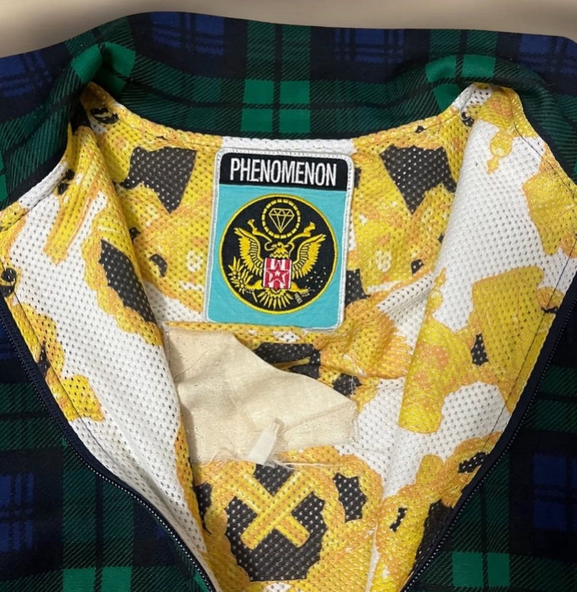 PHENOMENON Phenomenon SLAP 2009 Plaid Track Jacket Size US L / EU 52-54 / 3 - 4 Thumbnail