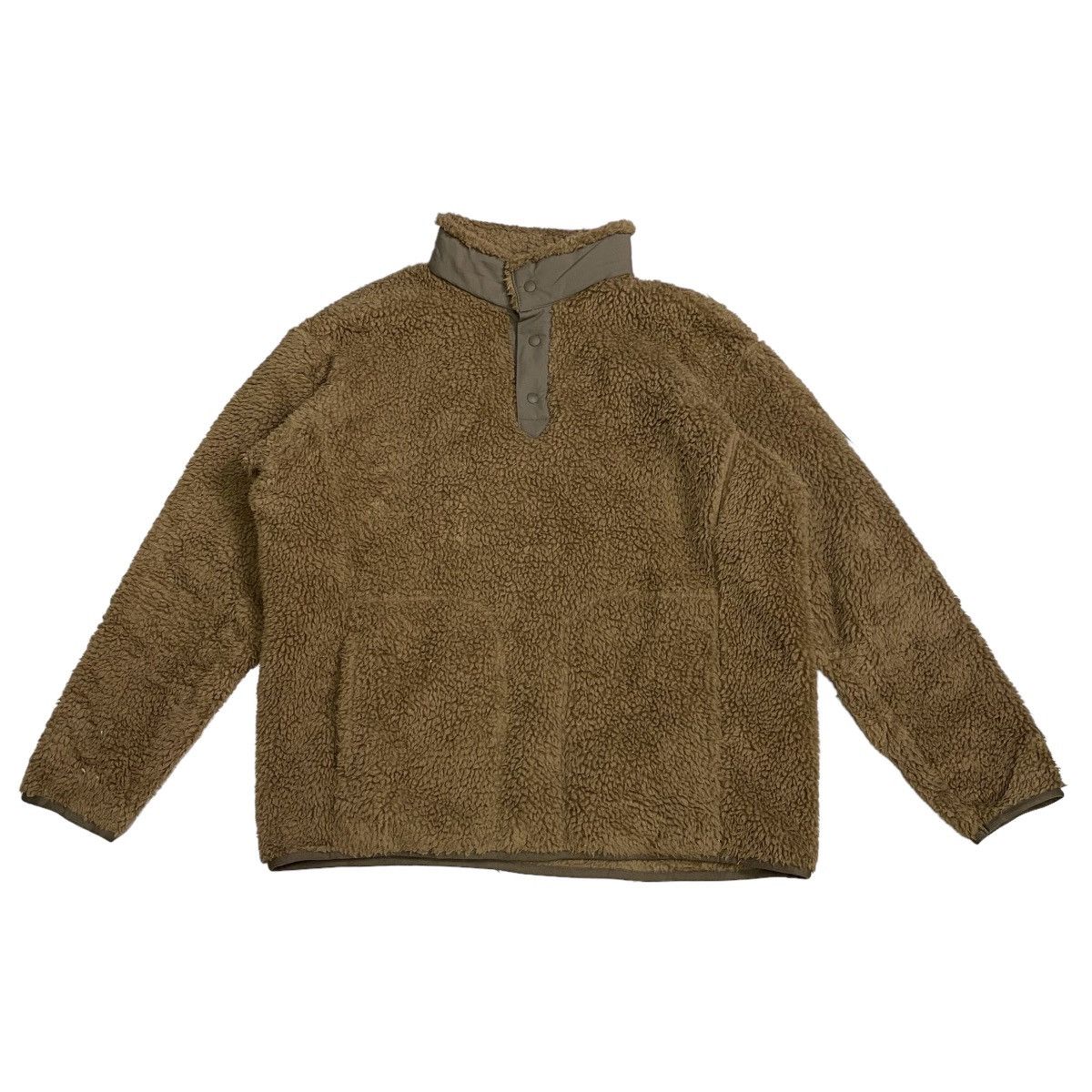 Japanese Brand × Uniqlo × White Mountaineering White Mountaineering X Uniqlo boa fleece half button Size US M / EU 48-50 / 2 - 5 Thumbnail