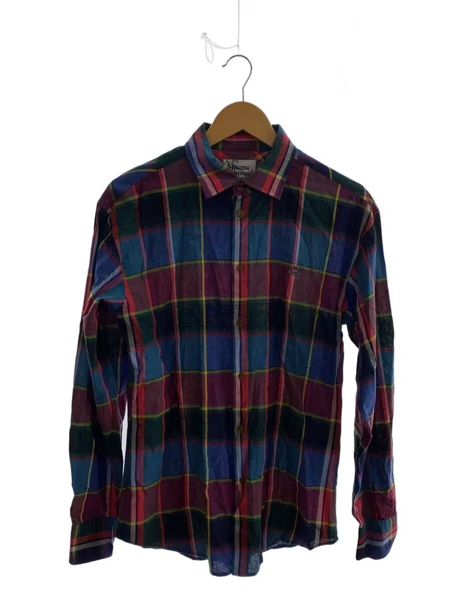 Vivienne Westwood Plaid Orb Button Shirt Size US S / EU 44-46 / 1 - 1 Thumbnail