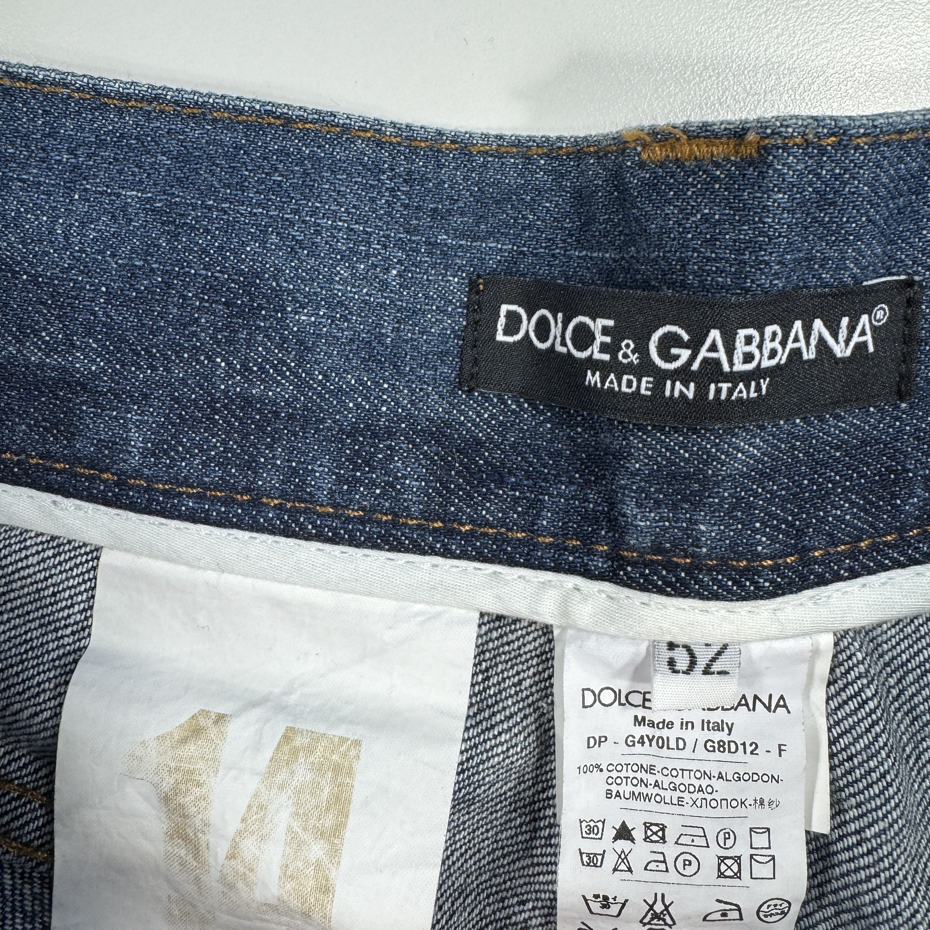 Dolce & Gabbana Dolce & Gabbana Heavily Distressed Jean Size US 40 / EU 56 - 9 Thumbnail