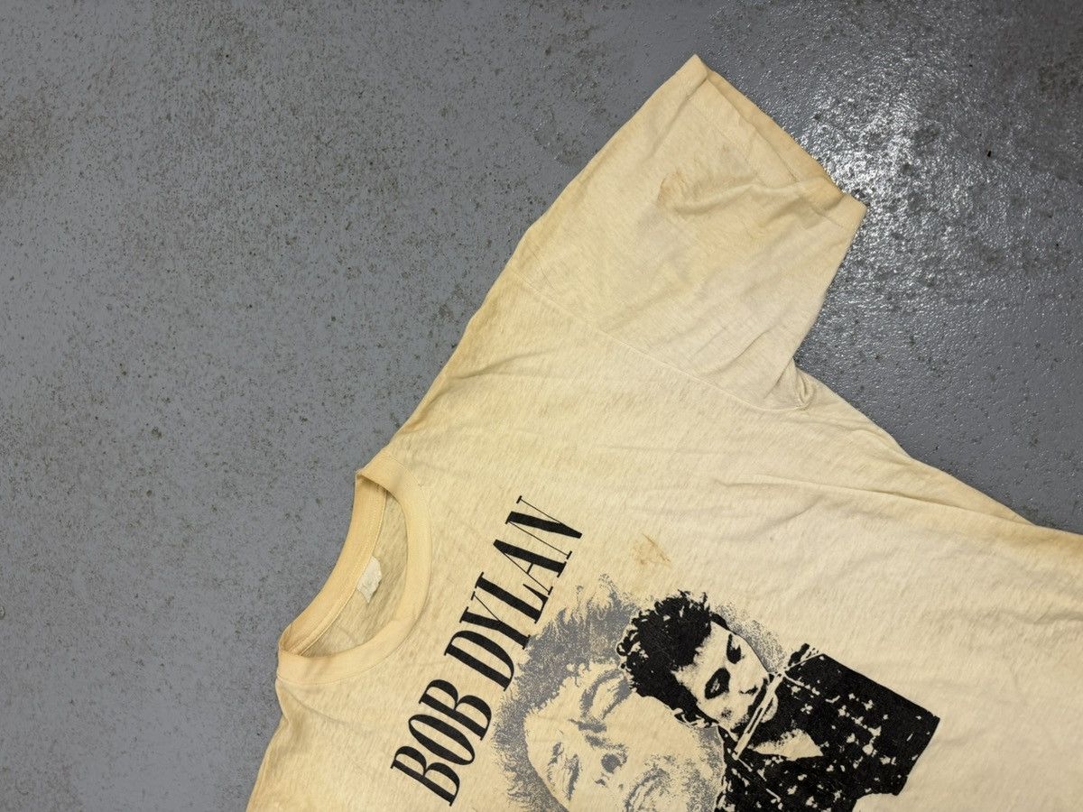 Band Tees Vintage 90s Bob Dylan Tee Size US XL / EU 56 / 4 - 6 Thumbnail