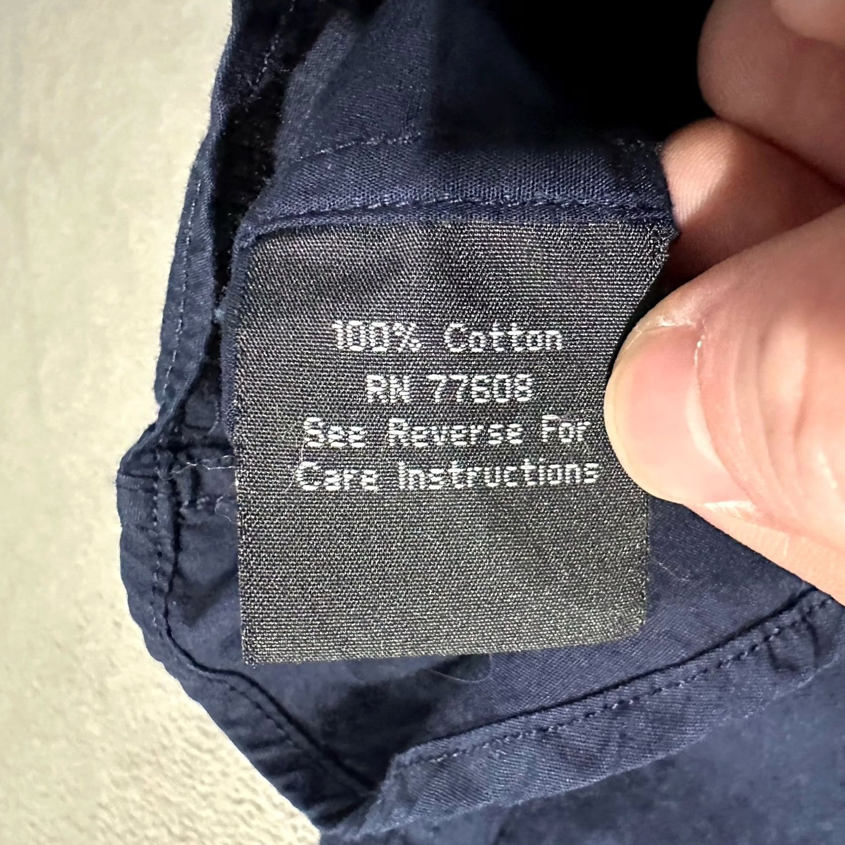 Vintage J Peterman Shirt Mens Large Blue Long Sleeve Button Up Collared Casual EUC Size US L / EU 52-54 / 3 - 5 Thumbnail