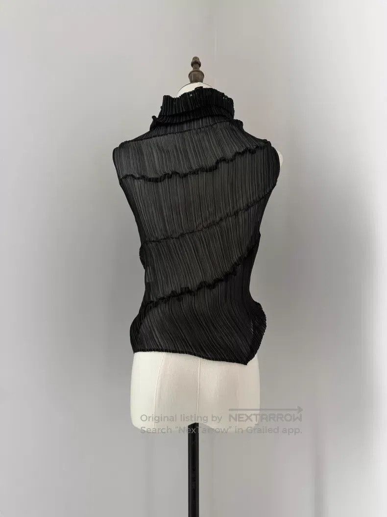 Issey Miyake Issey Miyake Black Vest Size M / US 6-8 / IT 42-44 - 4 Thumbnail