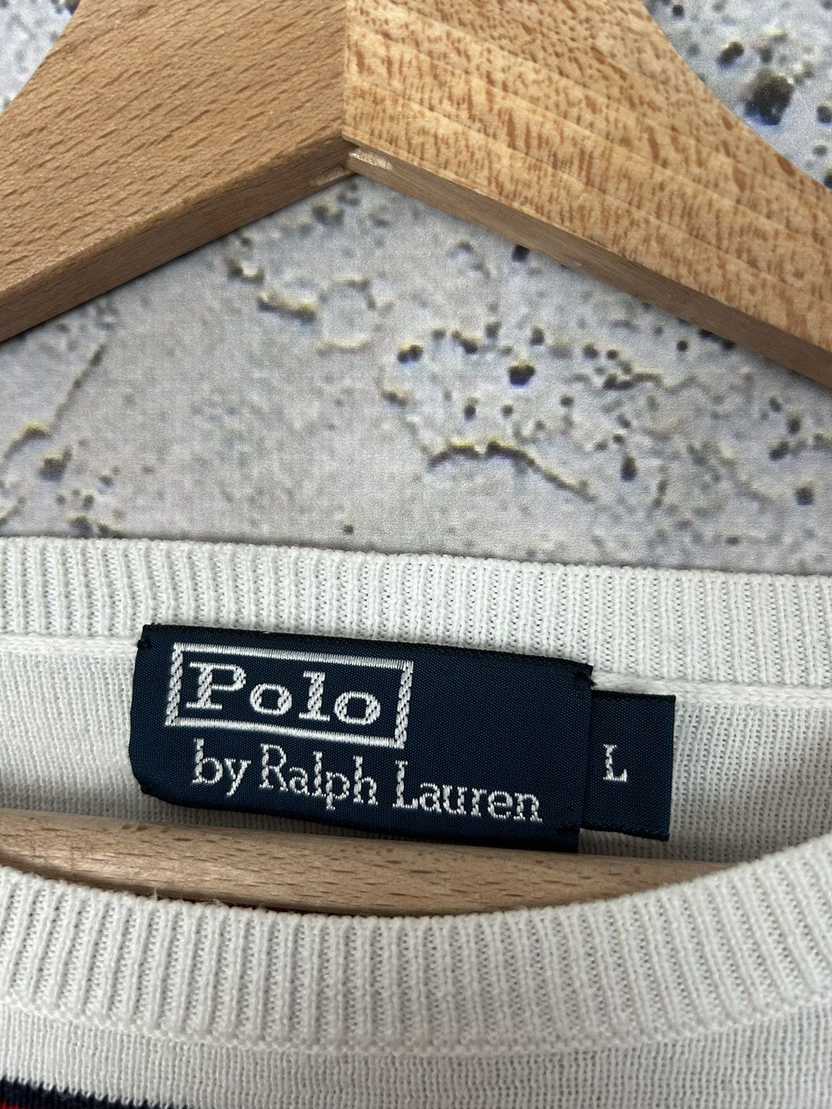 Polo Ralph Lauren Vintage Polo Ralph Lauren Stripped Sweater 90s Size US L / EU 52-54 / 3 - 5 Thumbnail