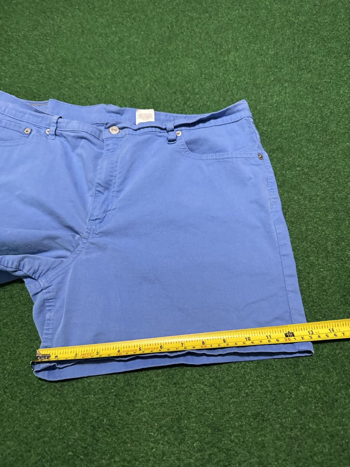 Levi's Vintage Clothing Levis 555 Guy Fit Vintage 16 Mis Blue Shorts 36 Waist 6” Size 36" / US 14 / IT 50 - 8 Thumbnail