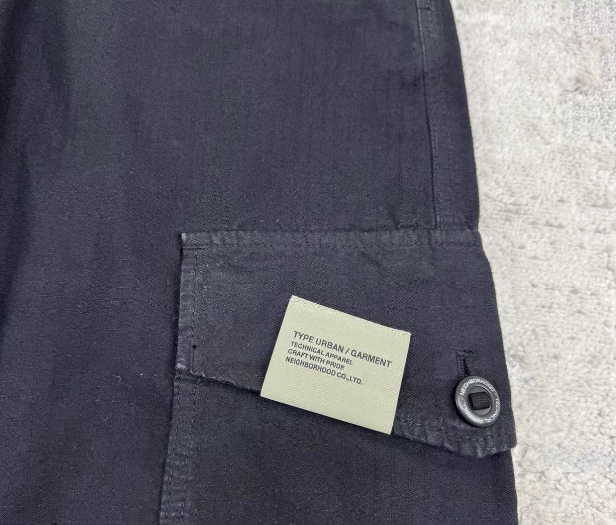 Neighborhood NEIGHBORHOOD 12AW WIDE CARGO PANTS Cargo Pants J16 Size US 32 / EU 48 - 3 Thumbnail