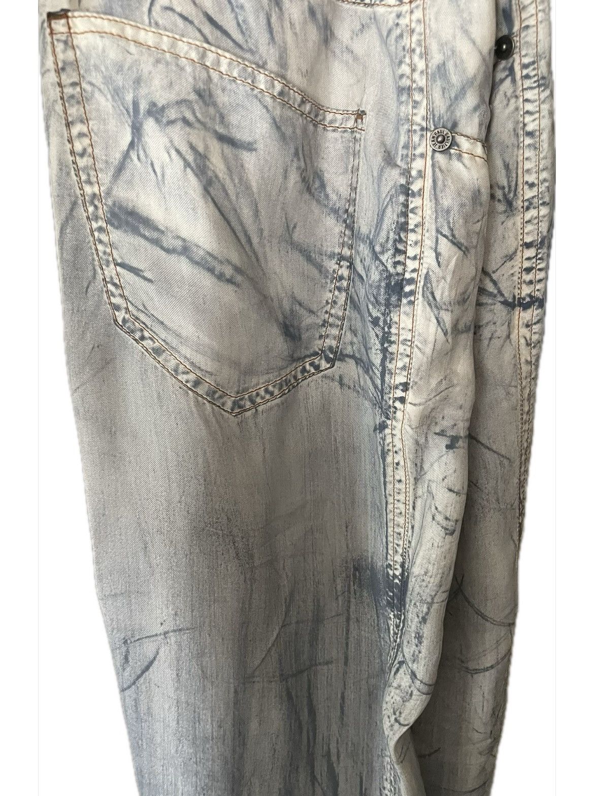 Jean Paul Gaultier Denim effect silk set up Size S / US 4 / IT 40 - 8 Thumbnail