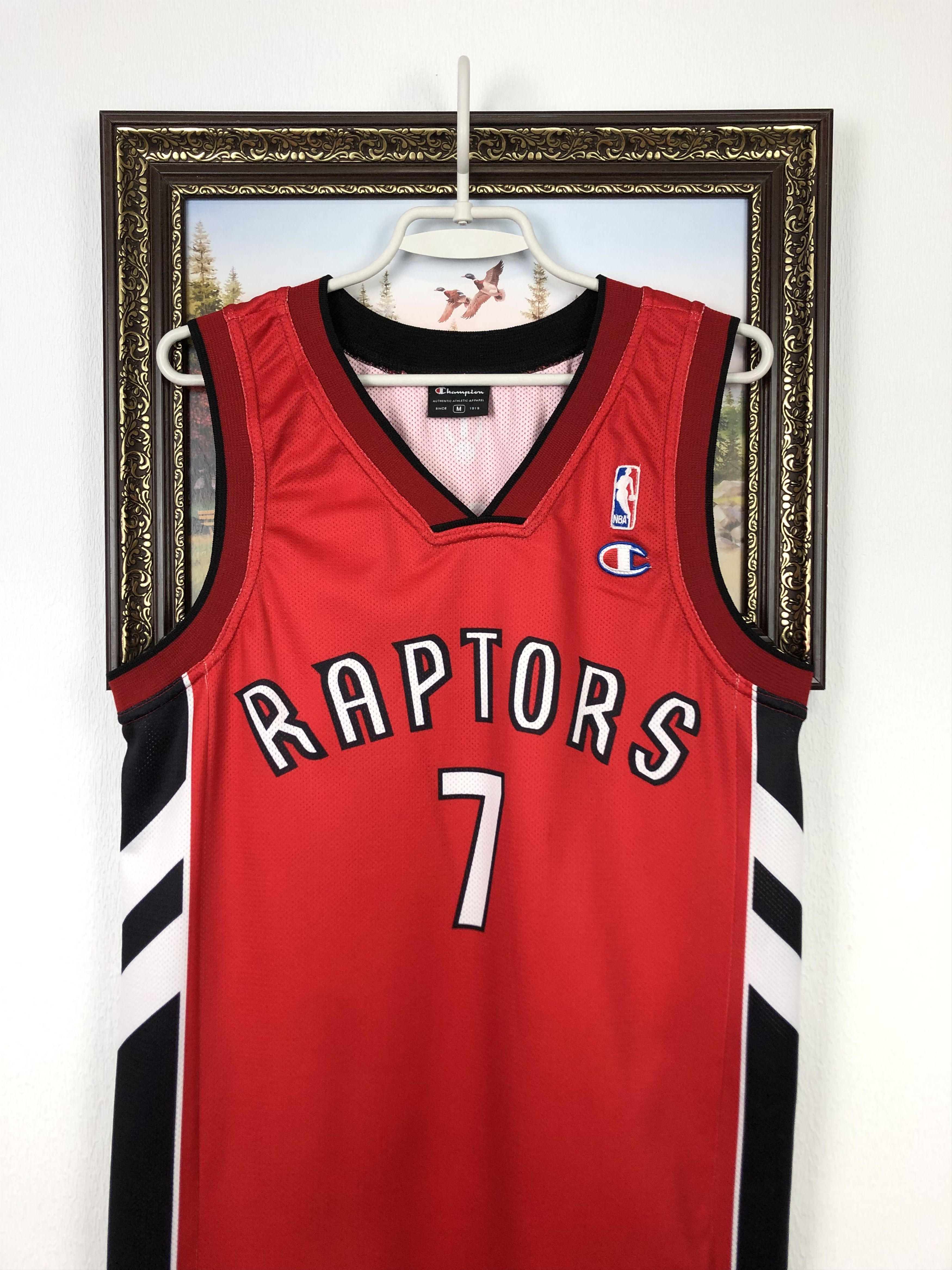Champion Vintage Toronto Raptors Andrea Bargnani Champion Tee Jersey Size US M / EU 48-50 / 2 - 2 Thumbnail