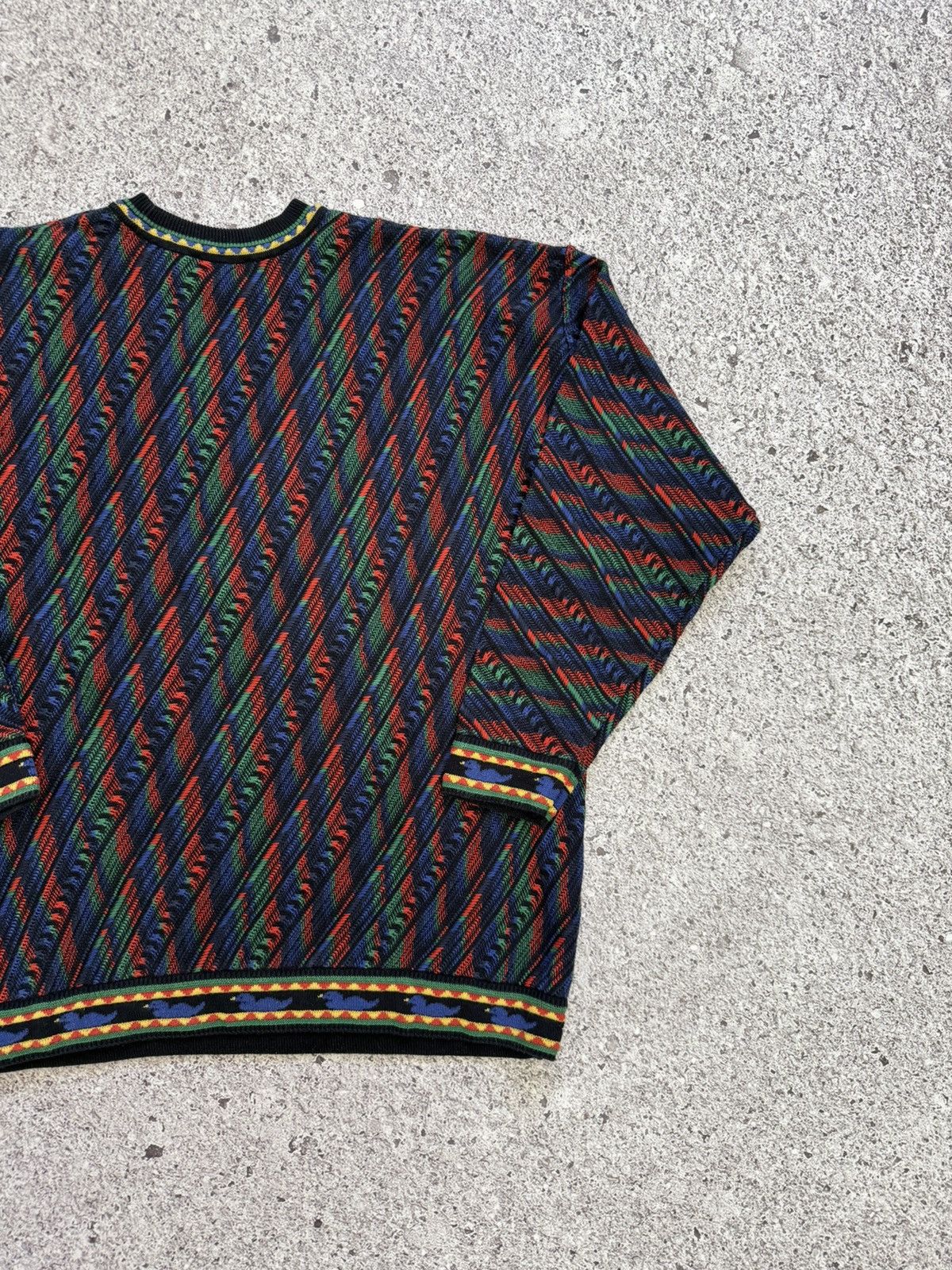 Carlo Colucci × Designer × Japanese Brand Vintage 1990’s Carlo Colucci Japanese Sweater Coogi Style Size US XL / EU 56 / 4 - 8 Thumbnail