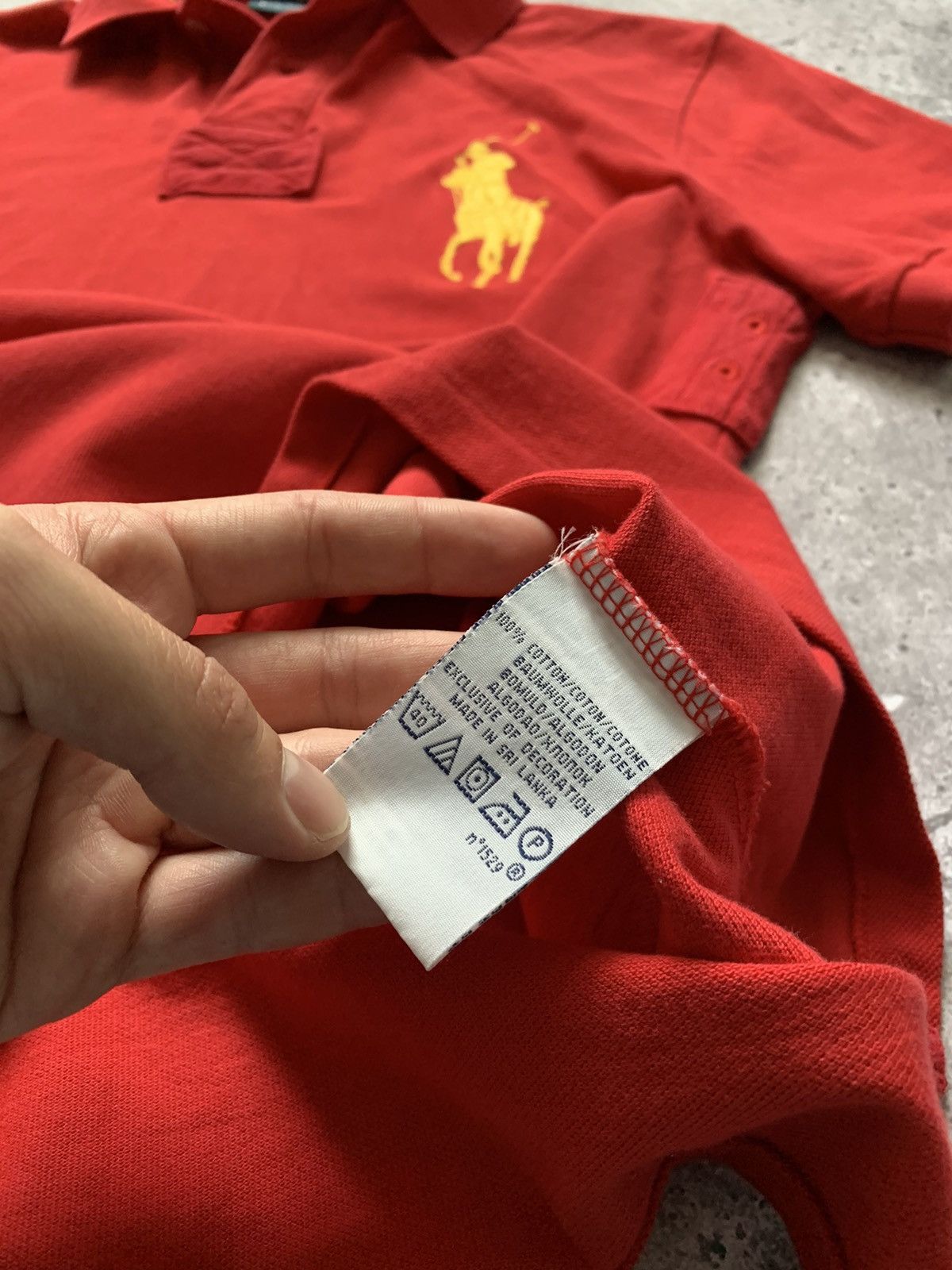 Polo Ralph Lauren × Vintage Vintage Polo Ralph Lauren Big Pony #3 Rugby Shirt 90’s Size US M / EU 48-50 / 2 - 7 Thumbnail