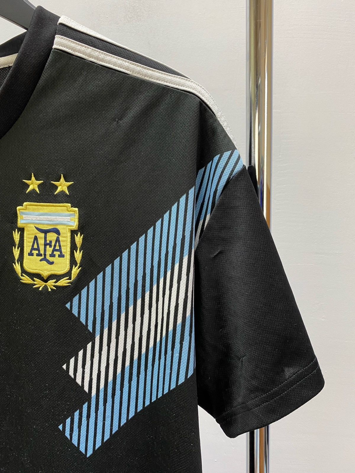 Adidas Adidas ARGENTINA 2018 2019 Away Football Shirt Soccer Jersey Size US XL / EU 56 / 4 - 5 Thumbnail