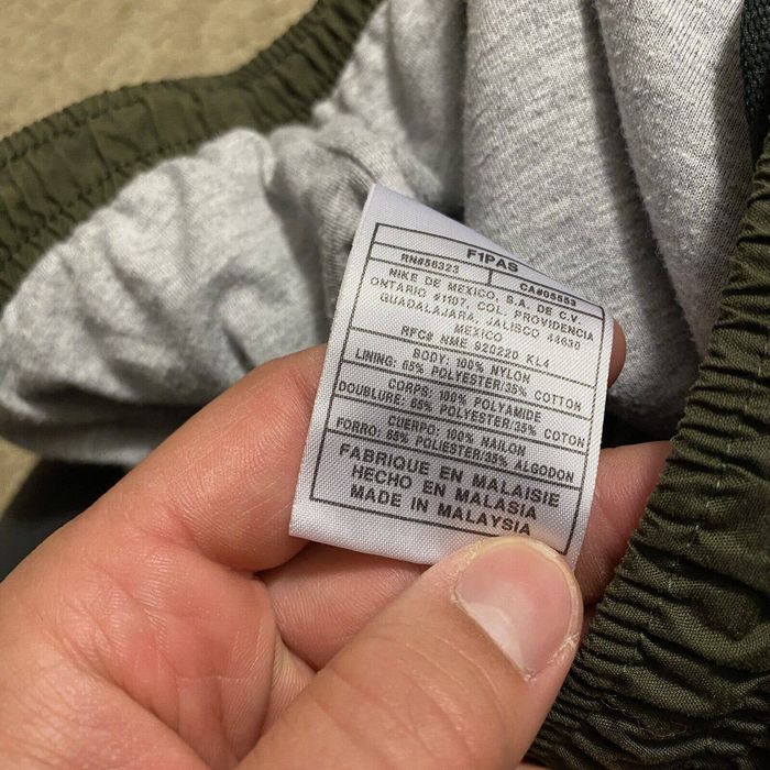 Nike VTG Nike Mens Track Pants Large Ankle Zip Baggy Lined Y2K Grailed