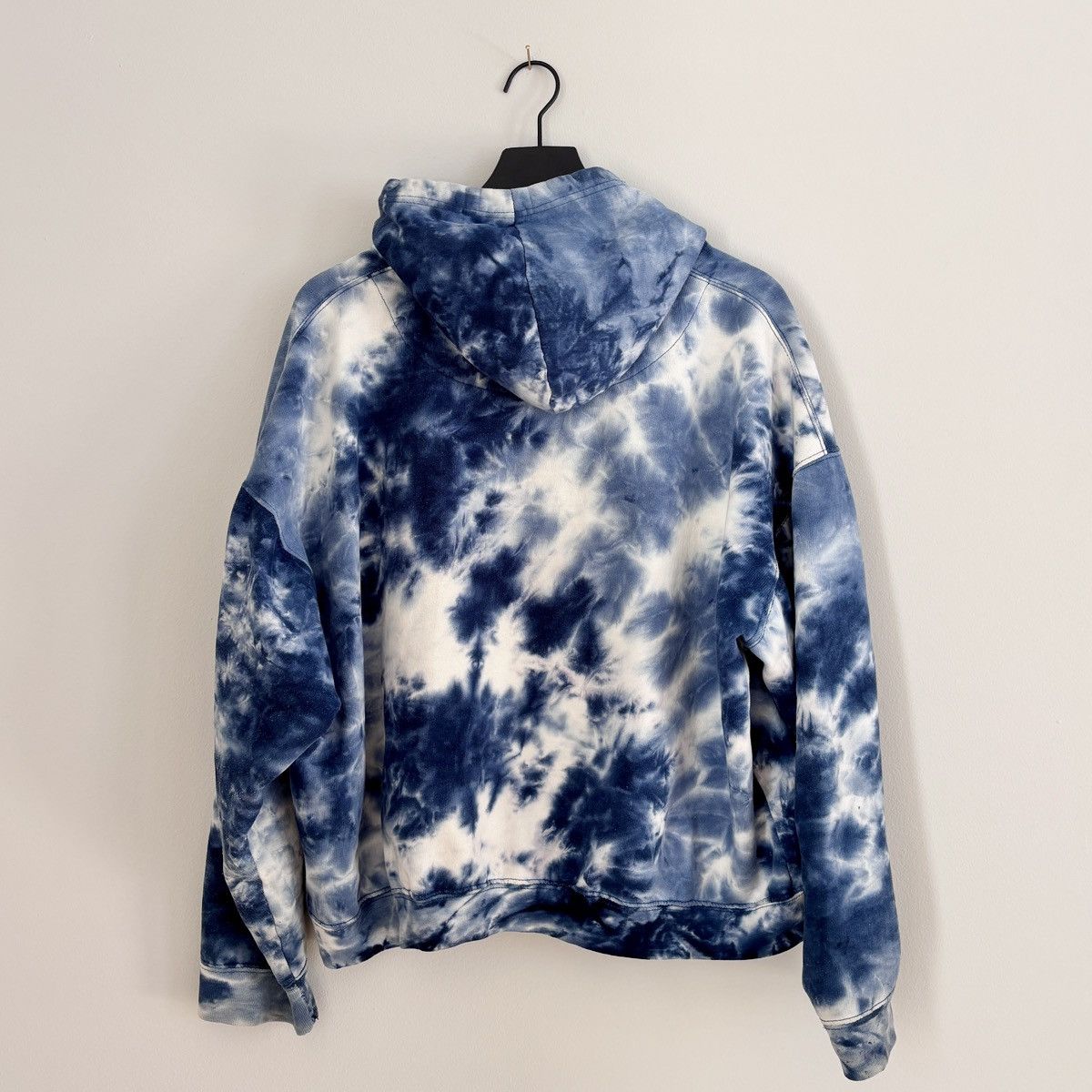Vintage Tie Dyed Vintage Hoodie Indigo, Japan, 1990’s Size US XL / EU 56 / 4 - 2 Thumbnail
