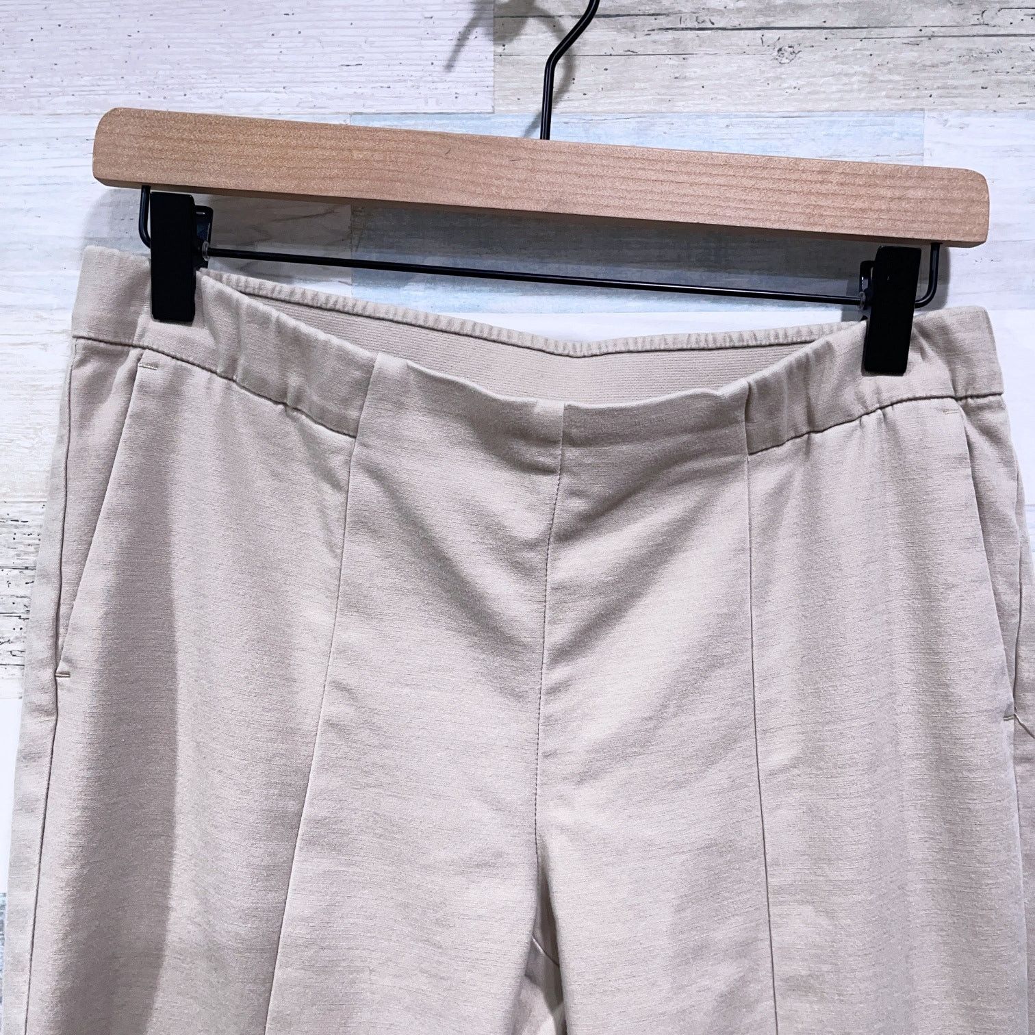 Other J Jill Essential Slim Ankle Pants Beige Pull On Mid Rise 8P Size 30" / US 8 / IT 44 - 2 Thumbnail