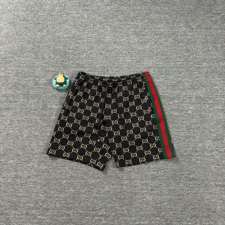 Gucci Size XL Old flower full-print shorts 2503-Nextarrow