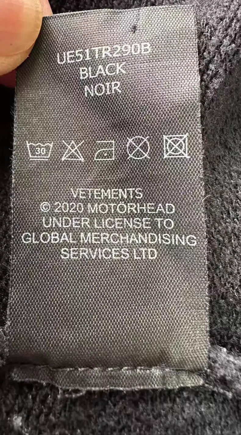 Vetements VETEMENTS Hoodie Size US XS / EU 42 / 0 - 3 Thumbnail