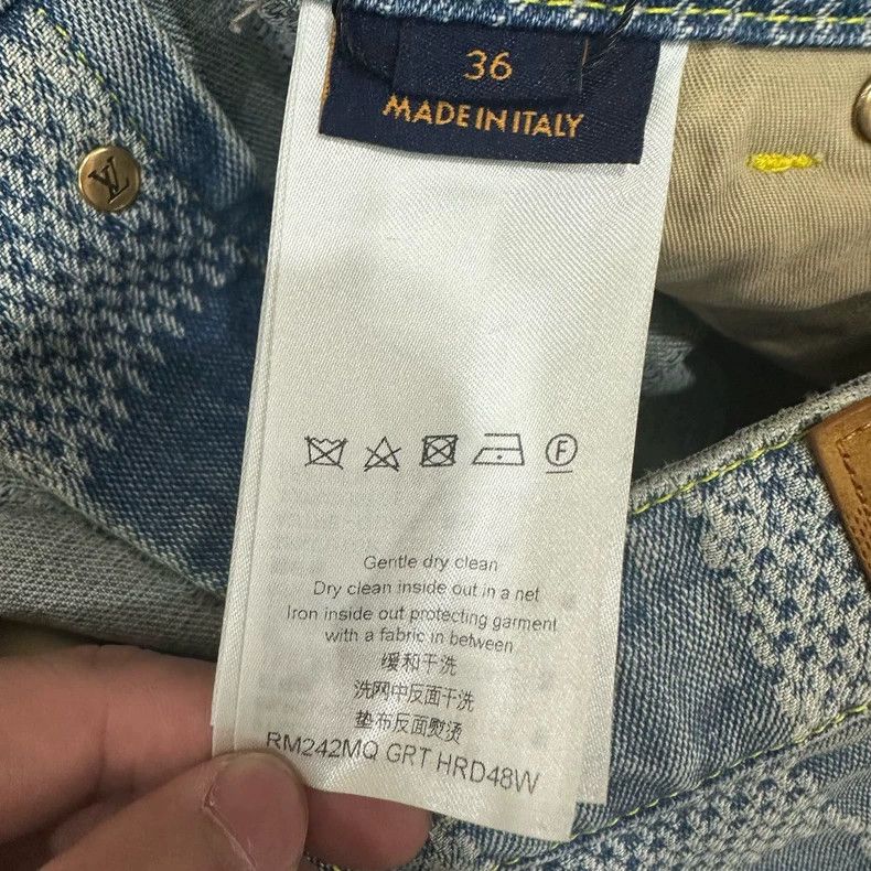 Louis Vuitton Louis Vuitton Checkerboard jeans Size US 36 / EU 52 - 6 Thumbnail