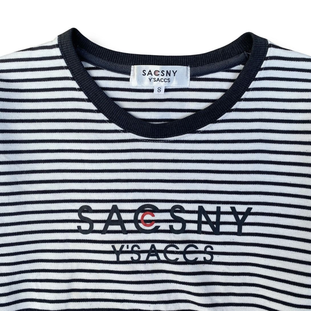 Yohji Yamamoto Vintage 90s Sacsny Y’saccs by Yohji Yamamoto Shirt. #F8 Size S / US 4 / IT 40 - 2 Thumbnail