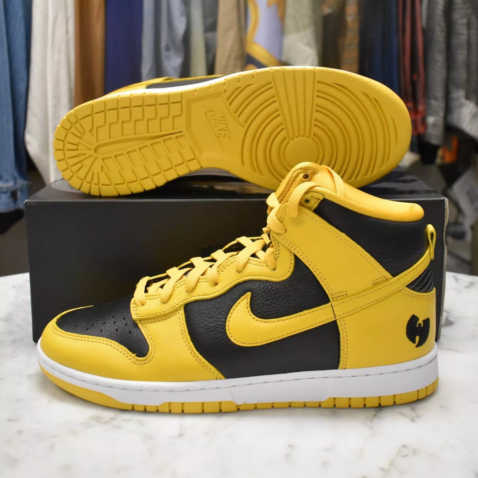 Nike × Wu Tang Clan Nike Dunk Hgh Retro PRM Wu Tang Black