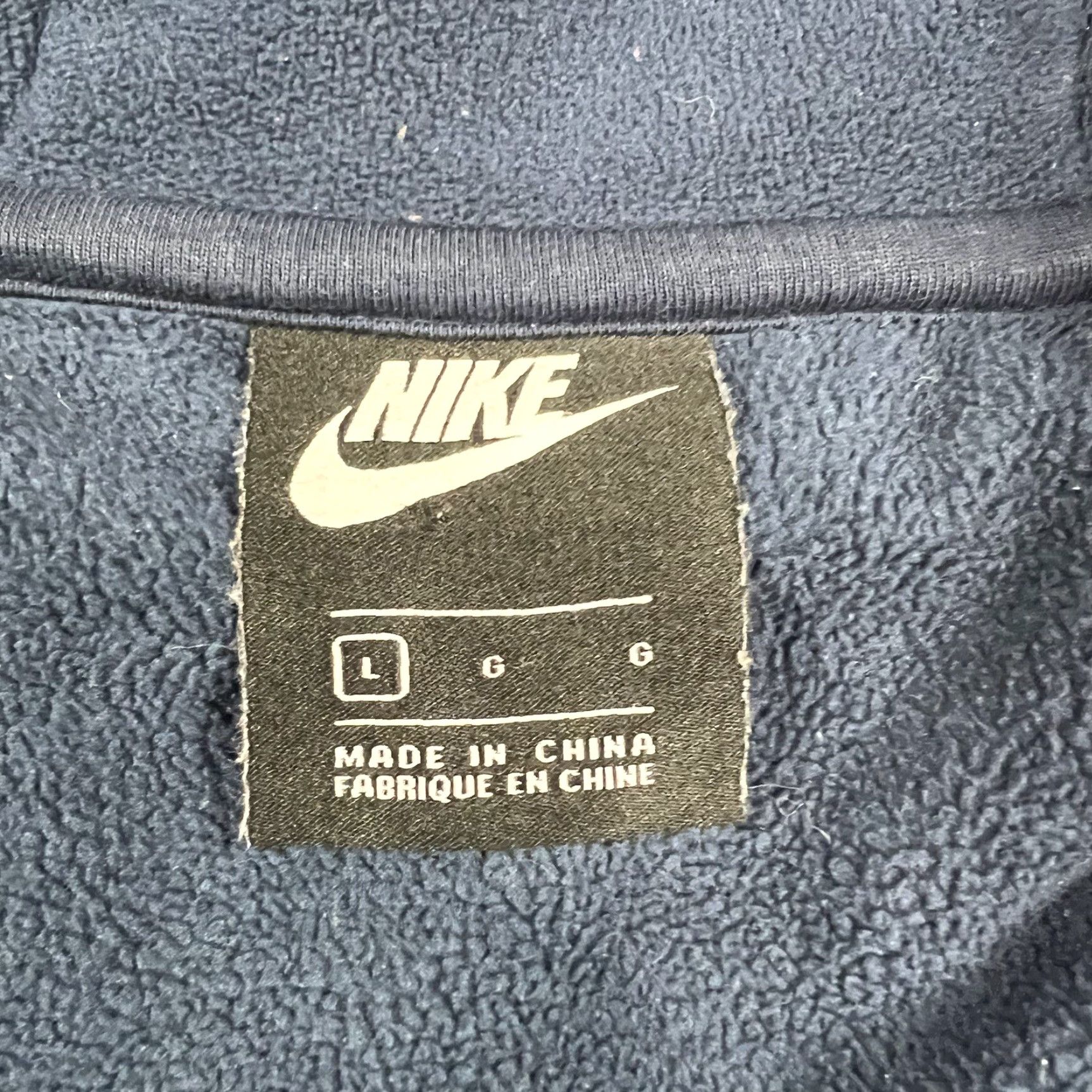 Nike VINTAGE? Nike Jacket Mens L Athleticwear Windrunner Polar Fleece Blue/Red Full Zip Size US L / EU 52-54 / 3 - 4 Thumbnail
