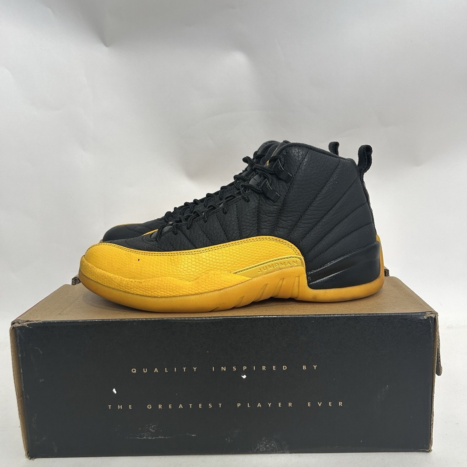 Jordan Brand Nike Air Jordan 12 Retro “University Gold/Yellow Black” Size US 9.5 / EU 42-43 - 6 Thumbnail