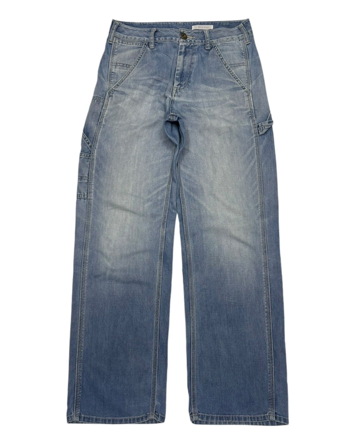 Japanese Brand VINTAGE LOWRYS FARM JAPANESE CARPENTER JEANS Size US 29 - 2 Thumbnail