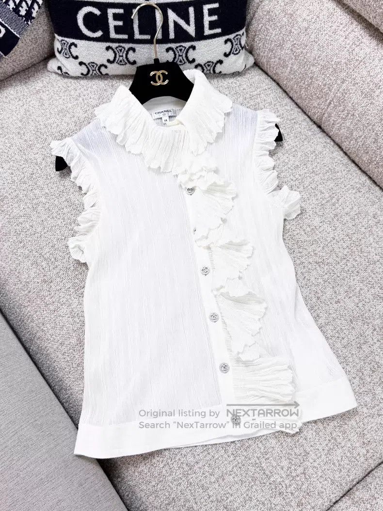 Chanel Chanel Court style sleeveless knit Size XS / US 0-2 / IT 36-38 - 2 Thumbnail