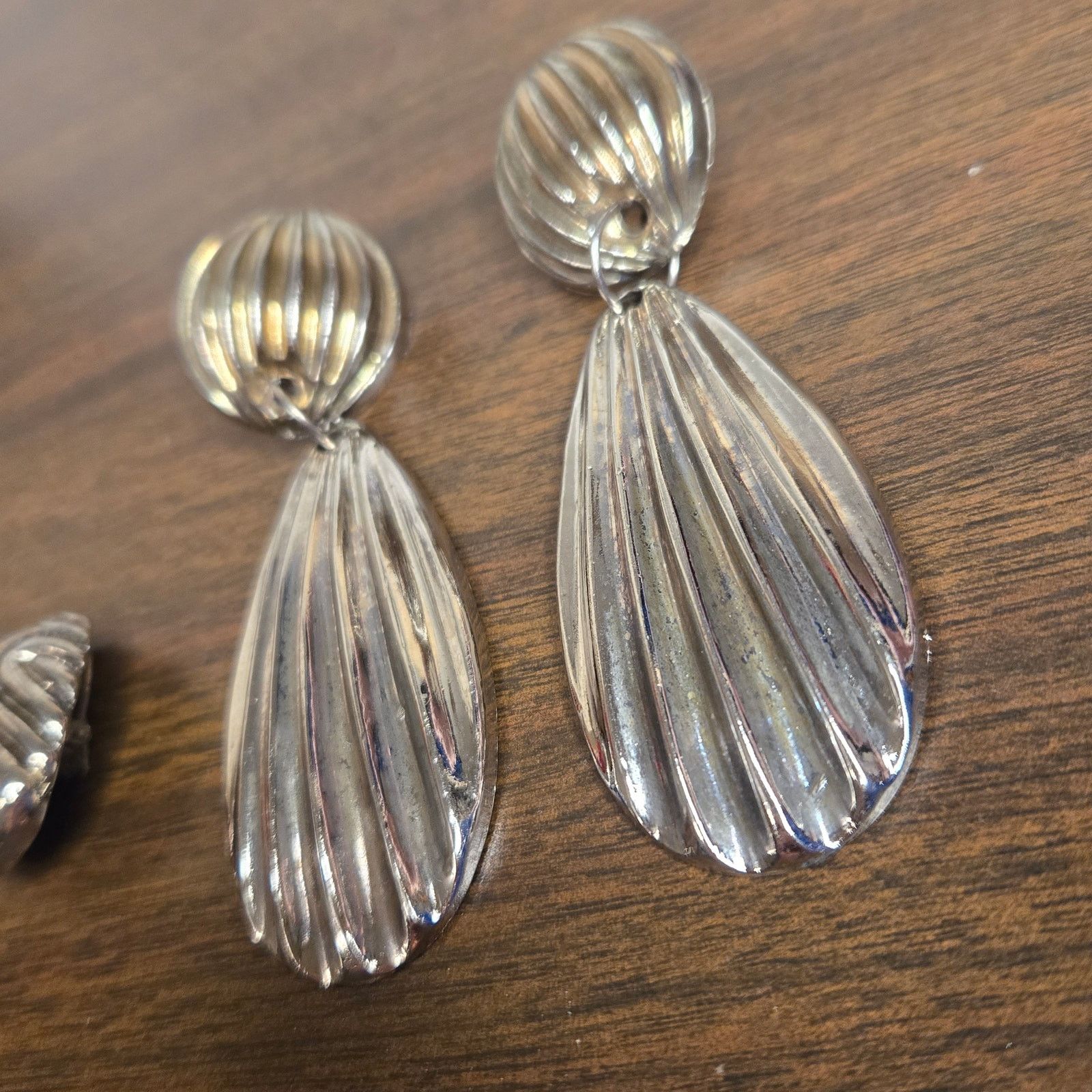 Vintage Vintage Brutalist Earring Set 1970s Modernist Size ONE SIZE - 5 Thumbnail