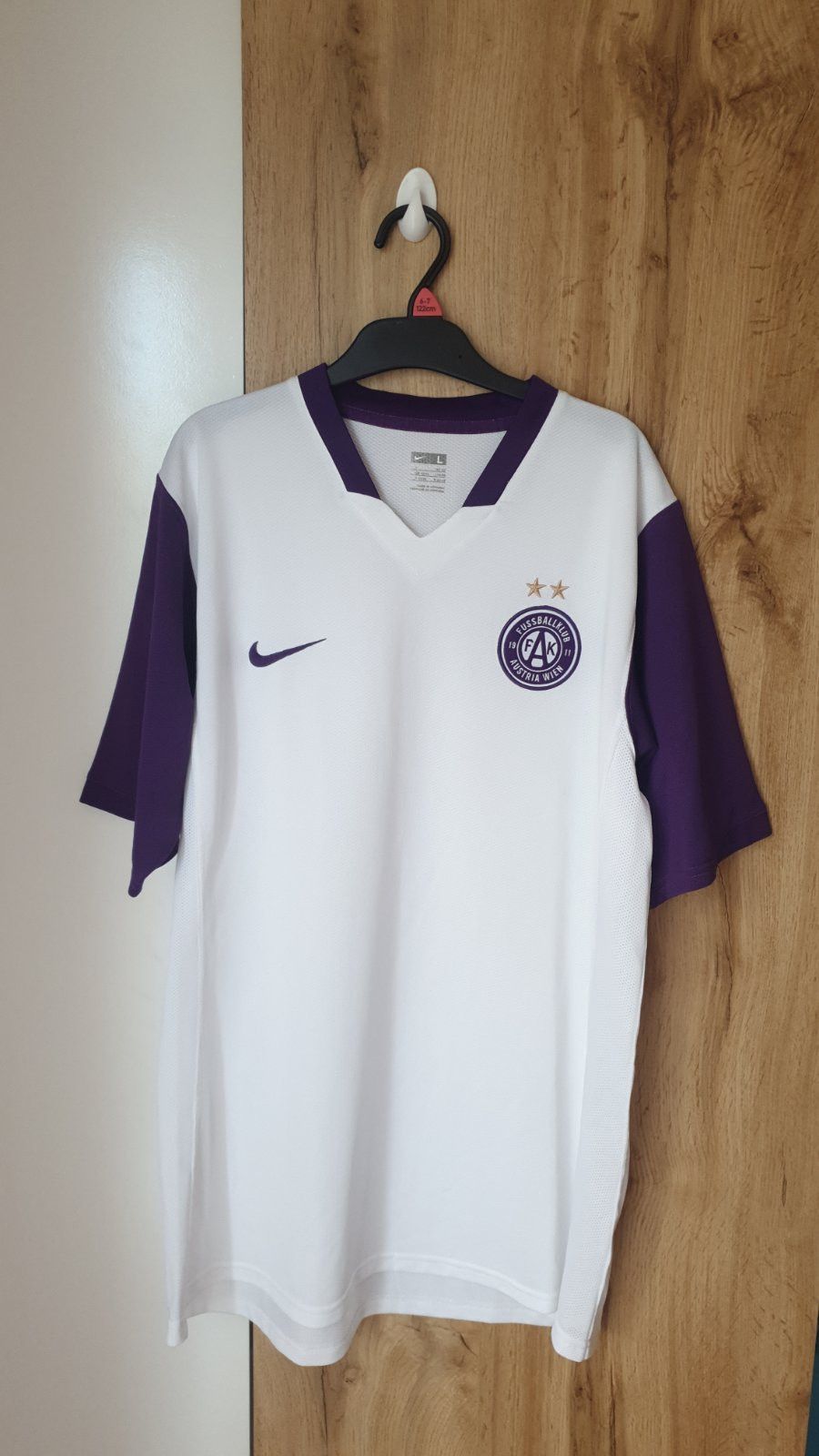 Nike Austria Wien 2006/2007 Away Jersey Size US L / EU 52-54 / 3 - 1 Thumbnail