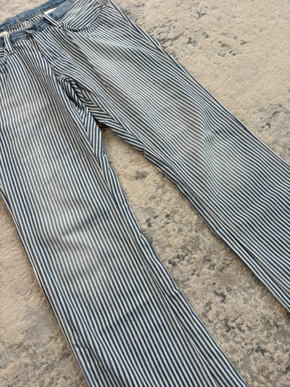 Blue Blue Japan Blue Blue Japan - Hickory Backlace Sailor Denim Size US 30 / EU 46 - 4 Thumbnail