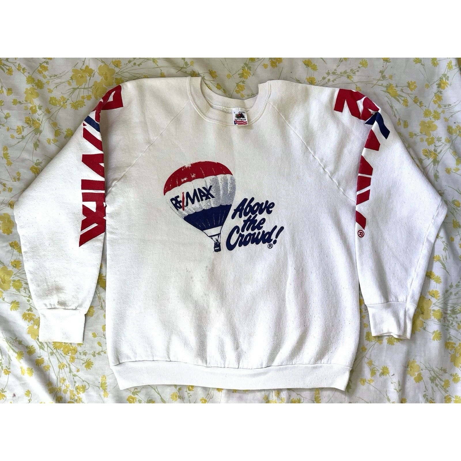 Fruit Of The Loom × Vintage Remax Real Estate Crewneck Sweatshirt L Fruit Of The Loom Size US L / EU 52-54 / 3 - 1 Thumbnail