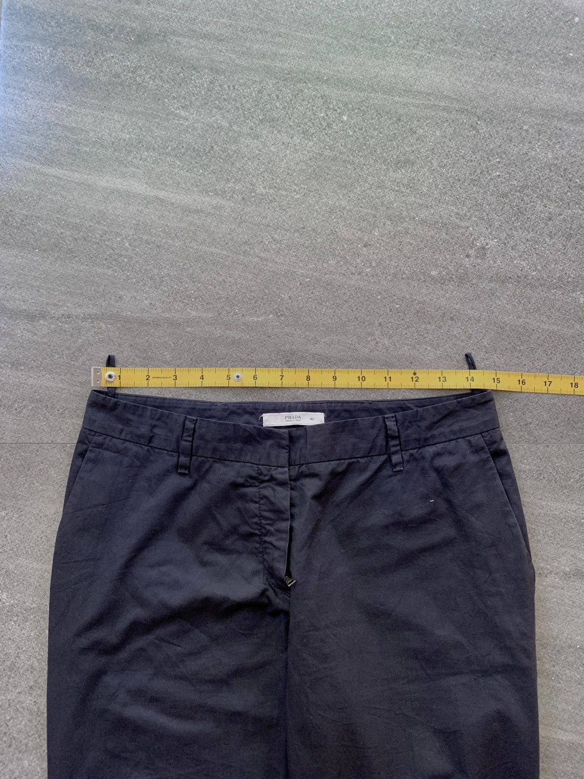 Prada FREE TAX! 2000s Flared Cropped Pants Size US 29 - 15 Thumbnail
